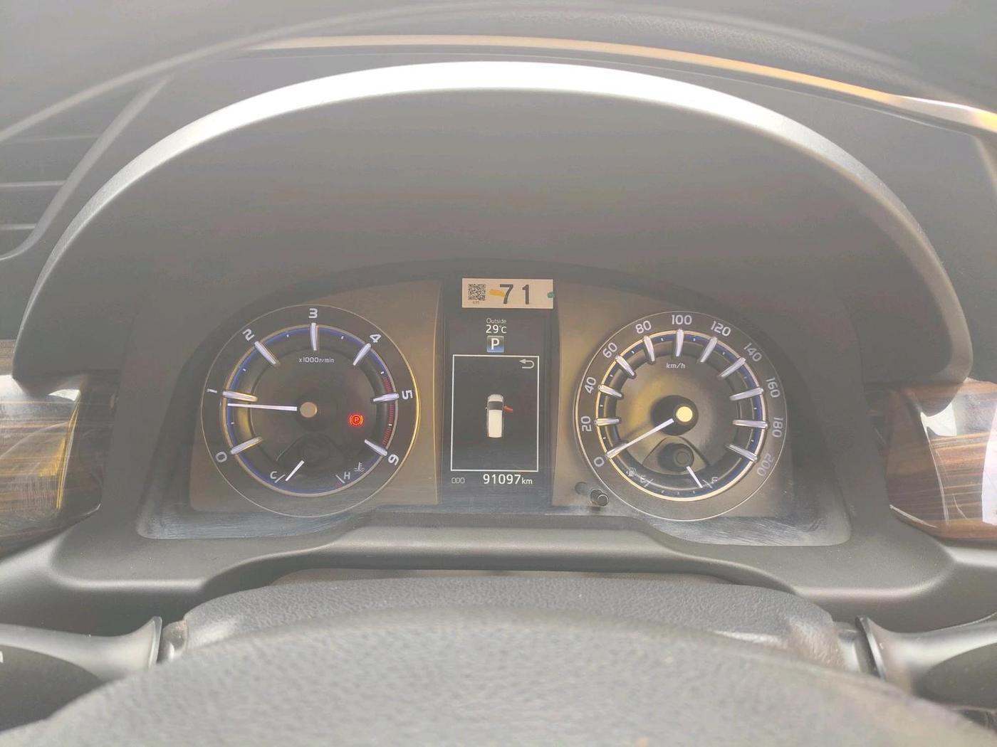 2017 Toyota Innova Crysta 2.8 ZX AT 7 STR, Diesel, Automatic, 91,097 km, interior