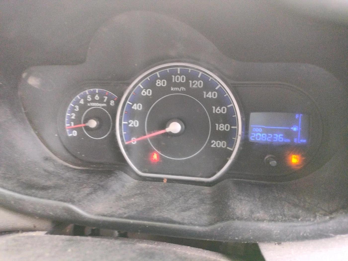 2013 Hyundai i10 SPORTZ 1.2, Petrol, Manual, 2,08,236 km, interior