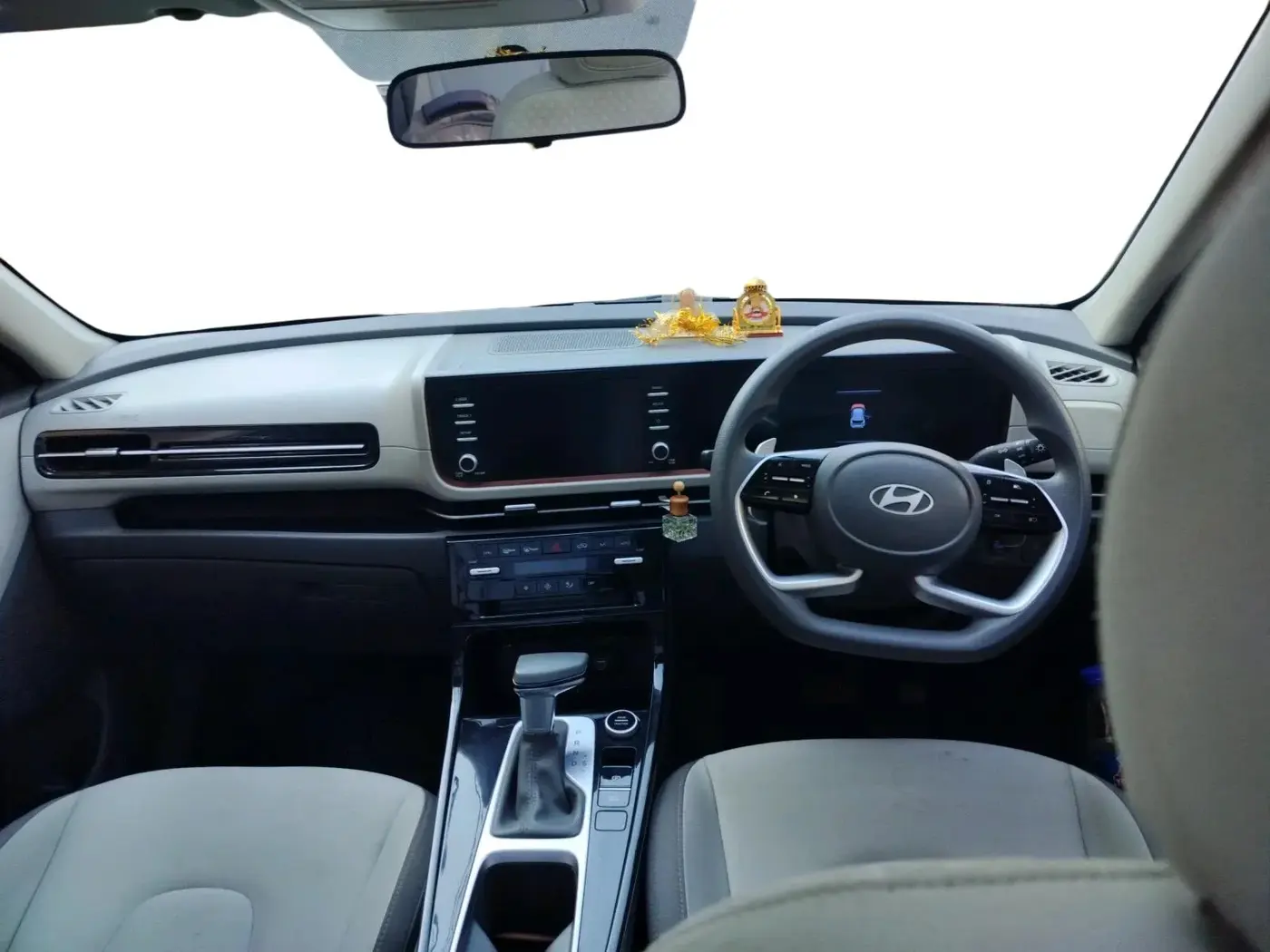 2024 Hyundai Creta 1.5 S (O) MPi iVT, Petrol, Automatic, 34,800 km, interior