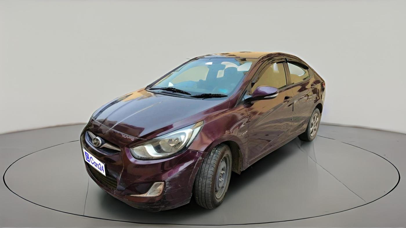 2011 Hyundai Verna FLUIDIC 1.6 VTVT EX, Petrol, Manual, 1,65,414 km, exterior