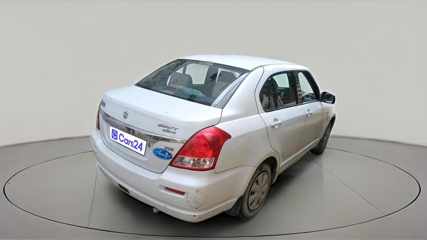 2011 Maruti Swift Dzire VXI, Petrol, Manual, 93,749 km, exterior