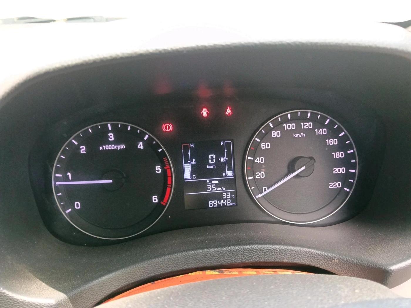 2017 Hyundai Creta SX 1.6 DIESEL, Diesel, Manual, 89,448 km, interior