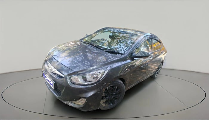 2012 Hyundai Verna FLUIDIC 1.6 CRDI SX AT, Diesel, Automatic, 83,266 km, exterior