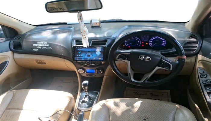 2012 Hyundai Verna FLUIDIC 1.6 CRDI SX AT, Diesel, Automatic, 83,266 km, interior