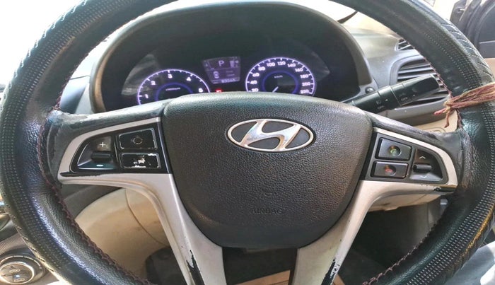 2012 Hyundai Verna FLUIDIC 1.6 CRDI SX AT, Diesel, Automatic, 83,266 km, interior