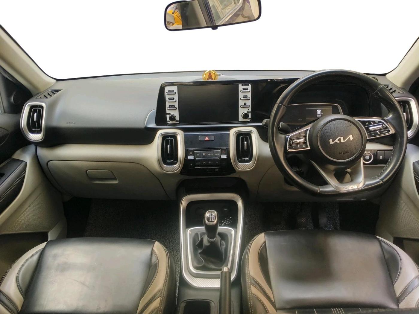 2022 KIA SONET HTX 1.5, Diesel, Manual, 50,129 km, interior