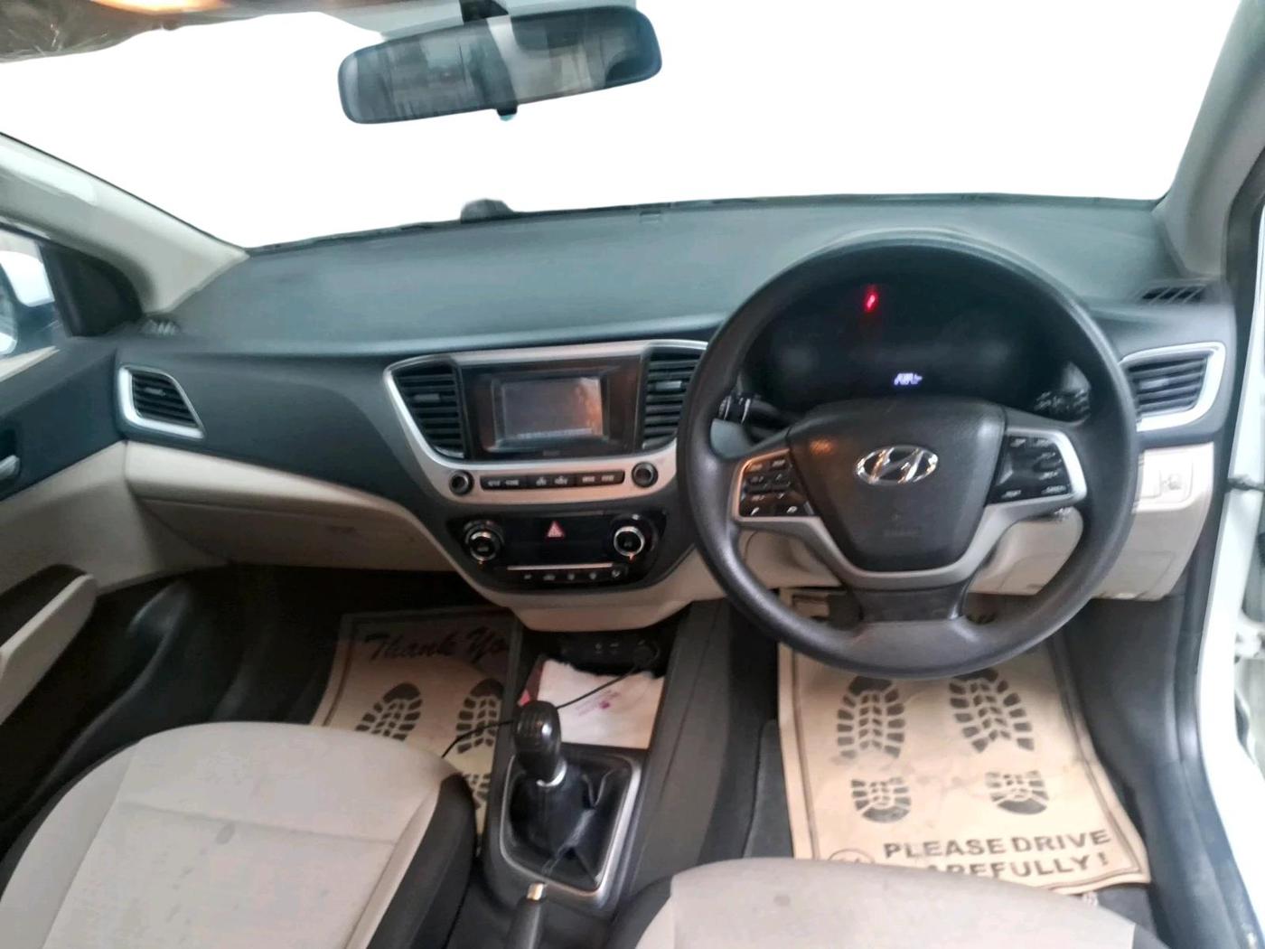 2019 Hyundai Verna 1.4 EX CRDI, Diesel, Manual, 87,803 km, interior