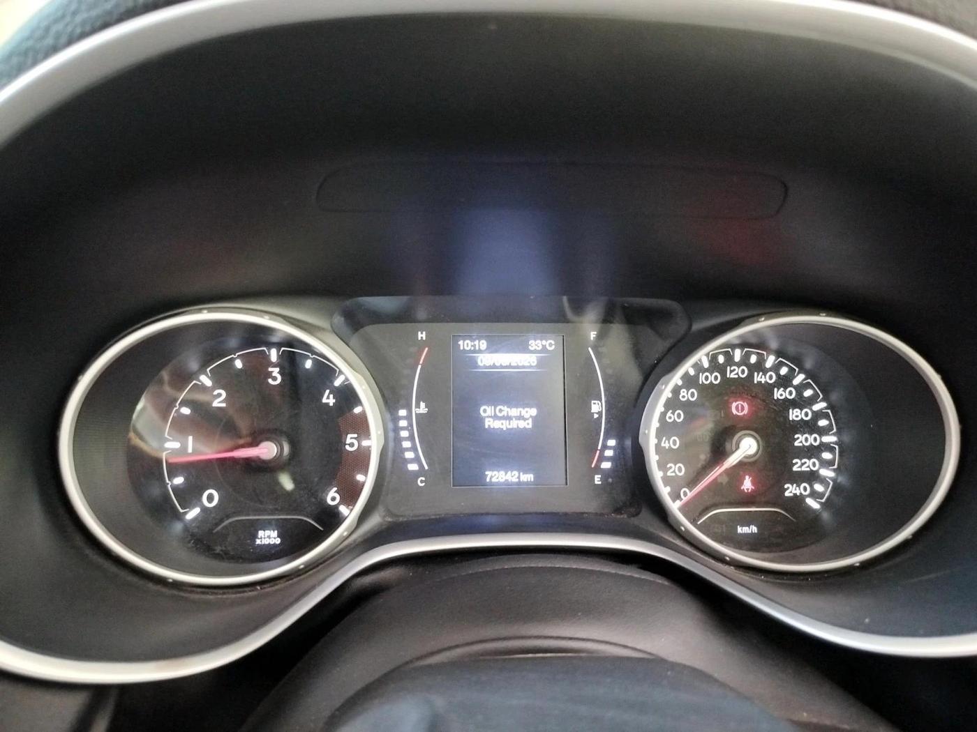 2017 Jeep Compass LONGITUDE 2.0 DIESEL, Diesel, Manual, 72,842 km, interior