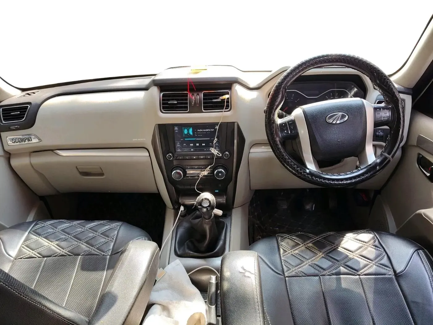 2021 Mahindra Scorpio S11 2WD, Diesel, Manual, 56,800 km, interior