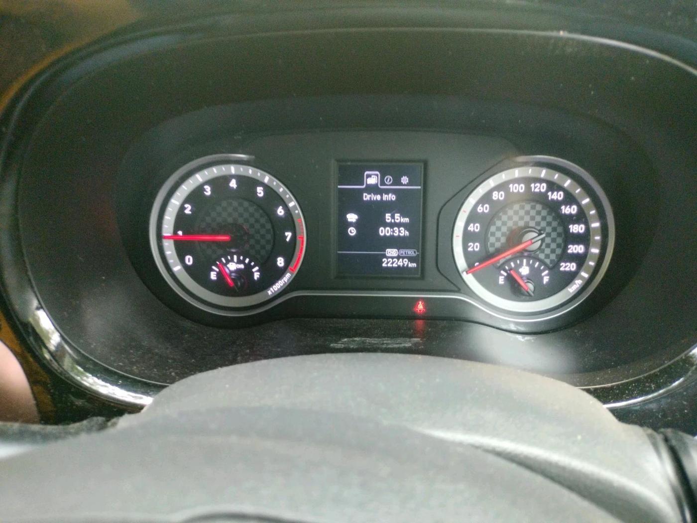 2025 Hyundai AURA SX 1.2 CNG, CNG, Manual, 22,249 km, interior