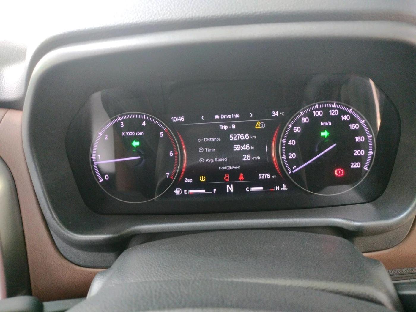 2024 Mahindra SCORPIO-N Z8 L DIESEL MT 2WD 7 STR, Diesel, Manual, 5,276 km, interior