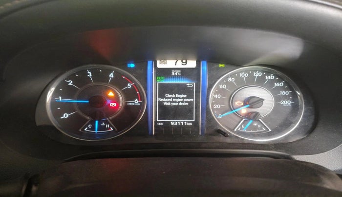 2018 Toyota Fortuner 2.8 4X2 AT, Diesel, Automatic, 93,111 km, interior