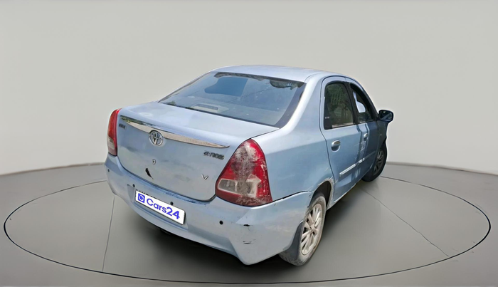 2011 Toyota Etios V, Petrol, Manual, 1,25,854 km, exterior