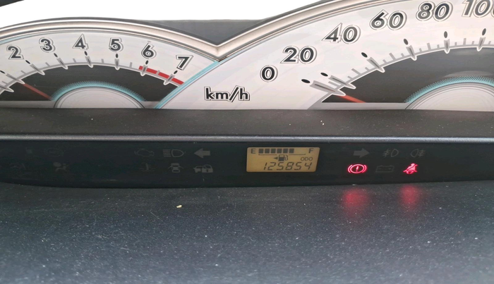 2011 Toyota Etios V, Petrol, Manual, 1,25,854 km, interior