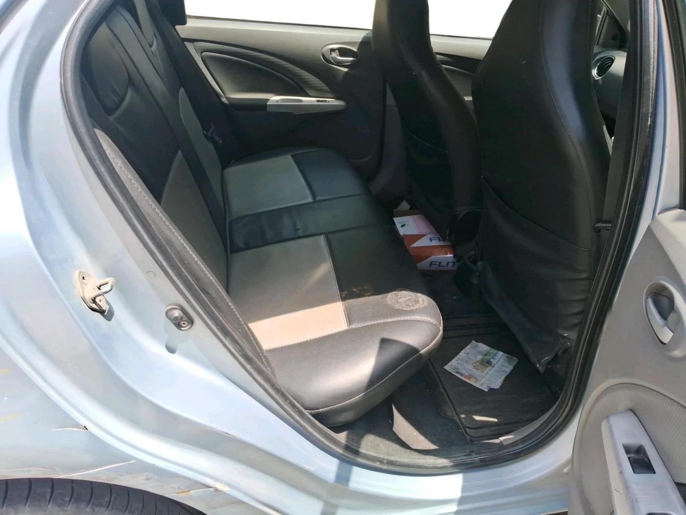 2011 Toyota Etios V, Petrol, Manual, 1,25,854 km, interior