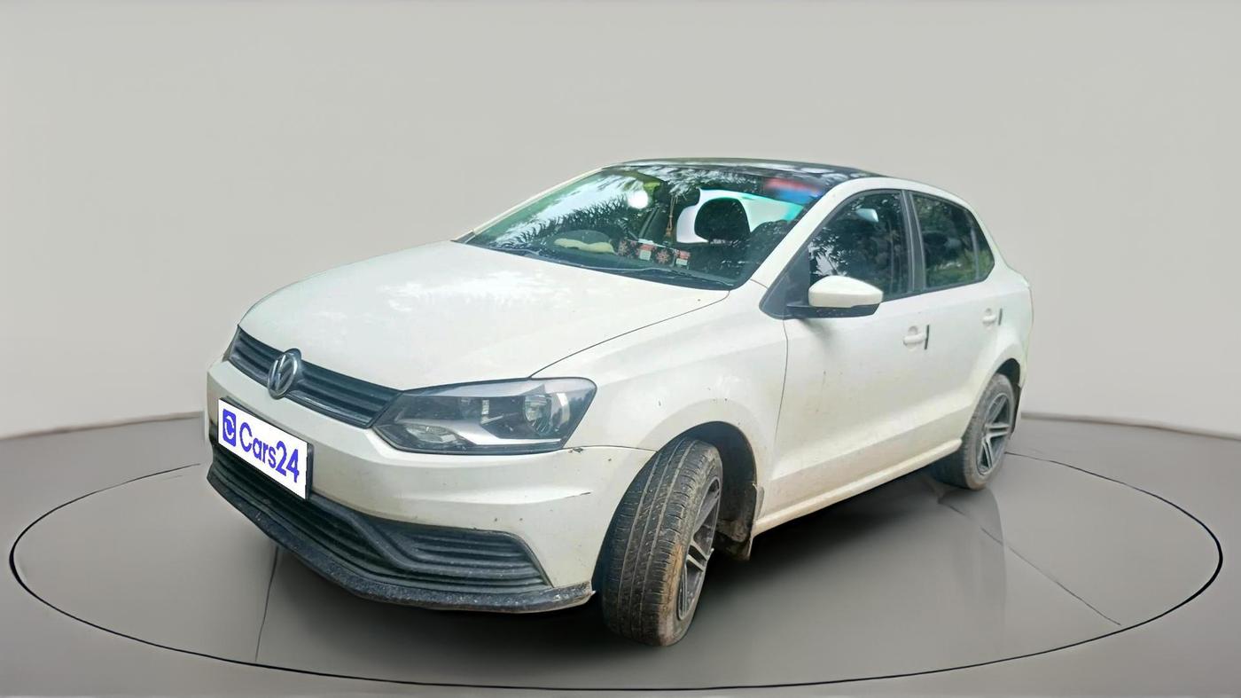 2018 Volkswagen Ameo COMFORTLINE 1.0L, Petrol, Manual, 1,56,958 km, exterior