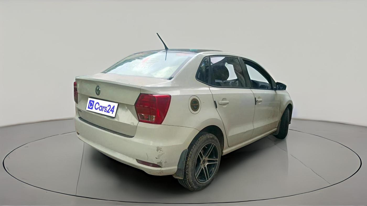 2018 Volkswagen Ameo COMFORTLINE 1.0L, Petrol, Manual, 1,56,958 km, exterior