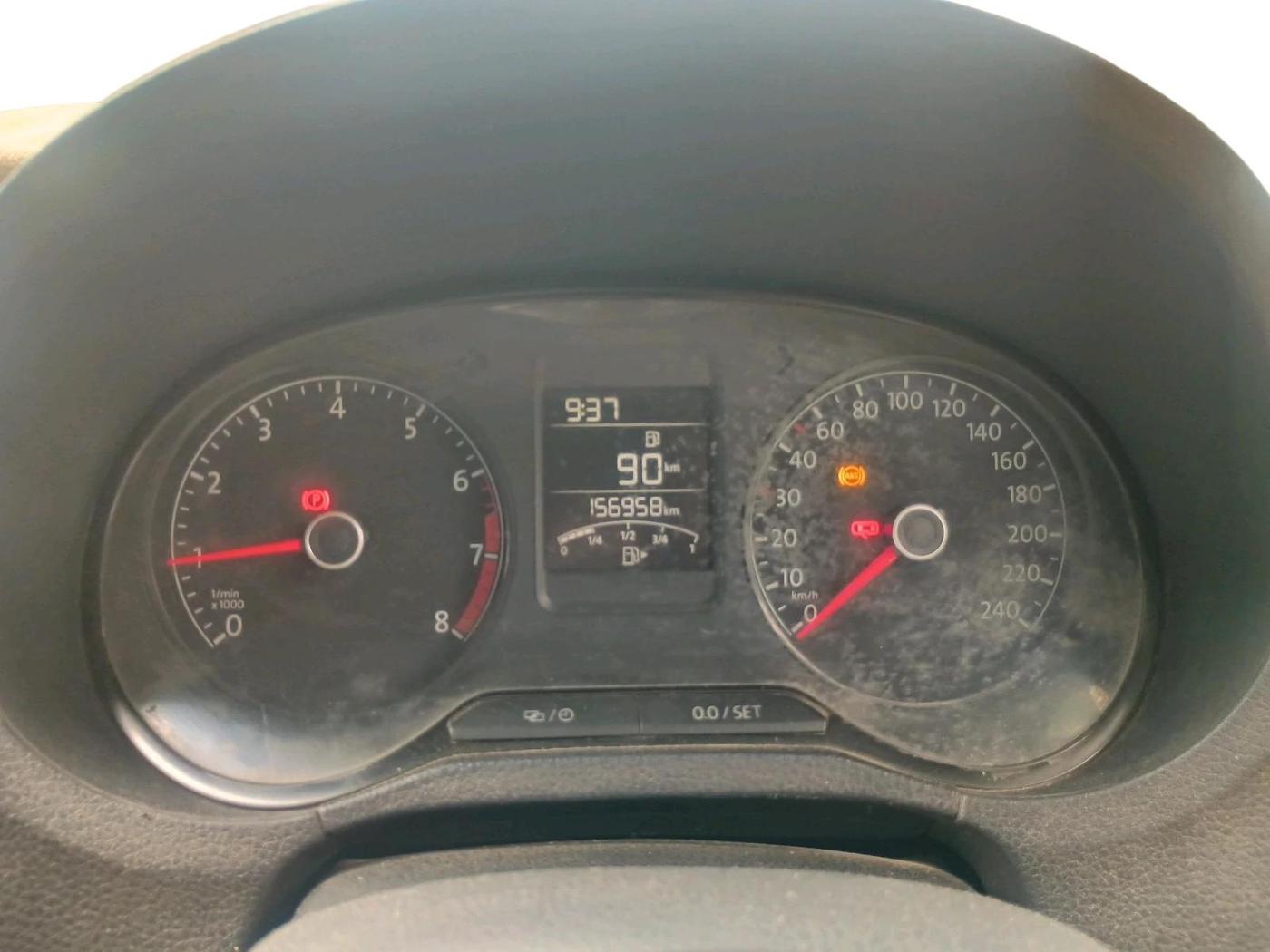2018 Volkswagen Ameo COMFORTLINE 1.0L, Petrol, Manual, 1,56,958 km, interior