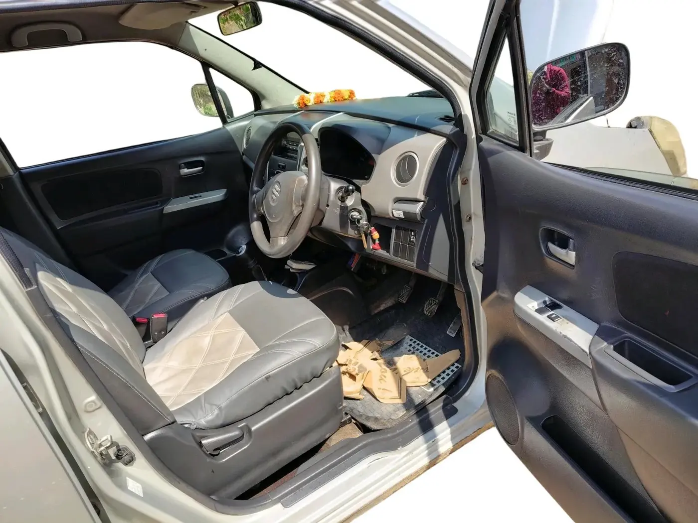 2012 Maruti Wagon R 1.0 LXI, Petrol, Manual, 78,314 km, interior
