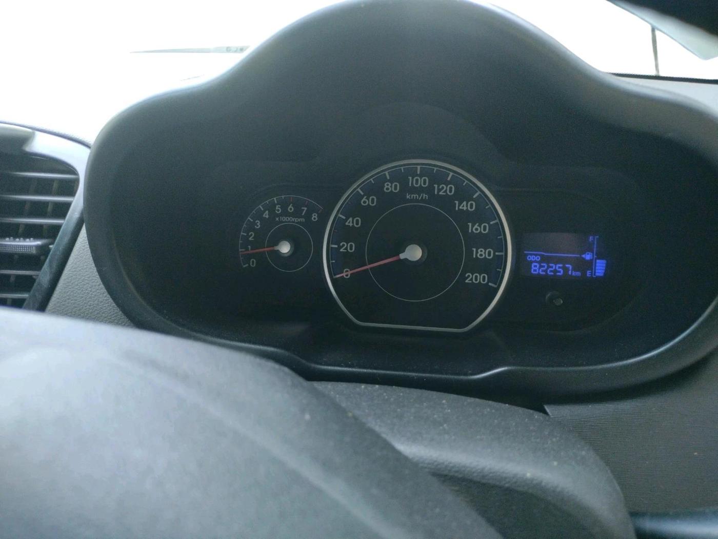 2013 Hyundai i10 ERA 1.1, CNG, Manual, 82,257 km, interior