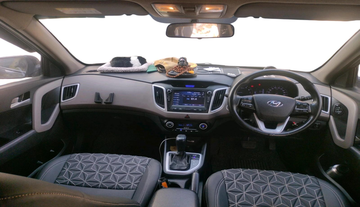 2018 Hyundai Creta SX AT 1.6 PETROL, CNG, Automatic, 75,513 km, interior