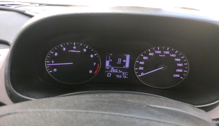 2018 Hyundai Creta SX AT 1.6 PETROL, CNG, Automatic, 75,513 km, interior