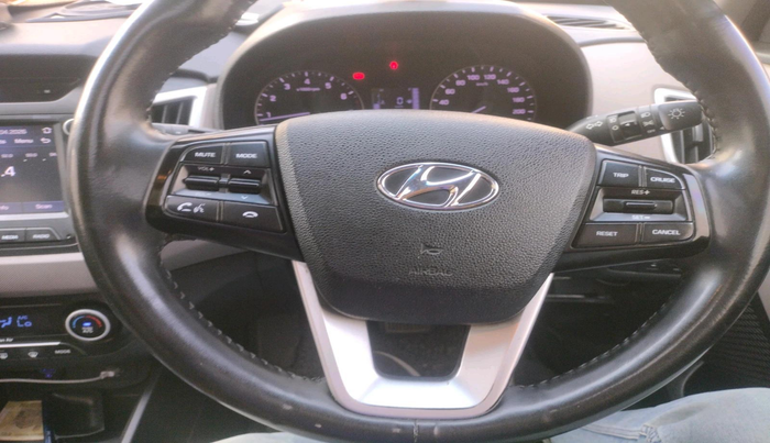 2018 Hyundai Creta SX AT 1.6 PETROL, CNG, Automatic, 75,513 km, interior