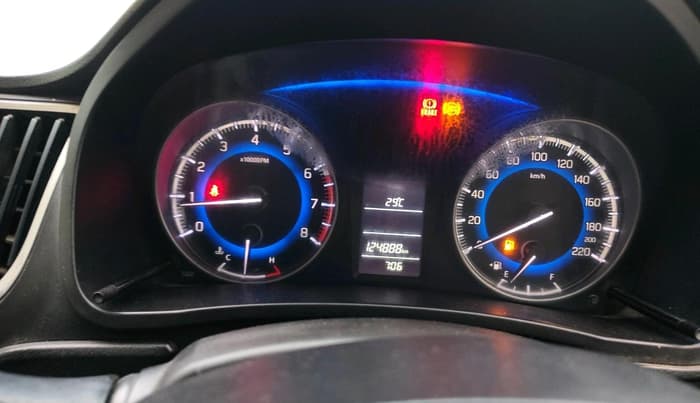 2017 Maruti Baleno DELTA PETROL 1.2, Petrol, Manual, 1,24,888 km, interior