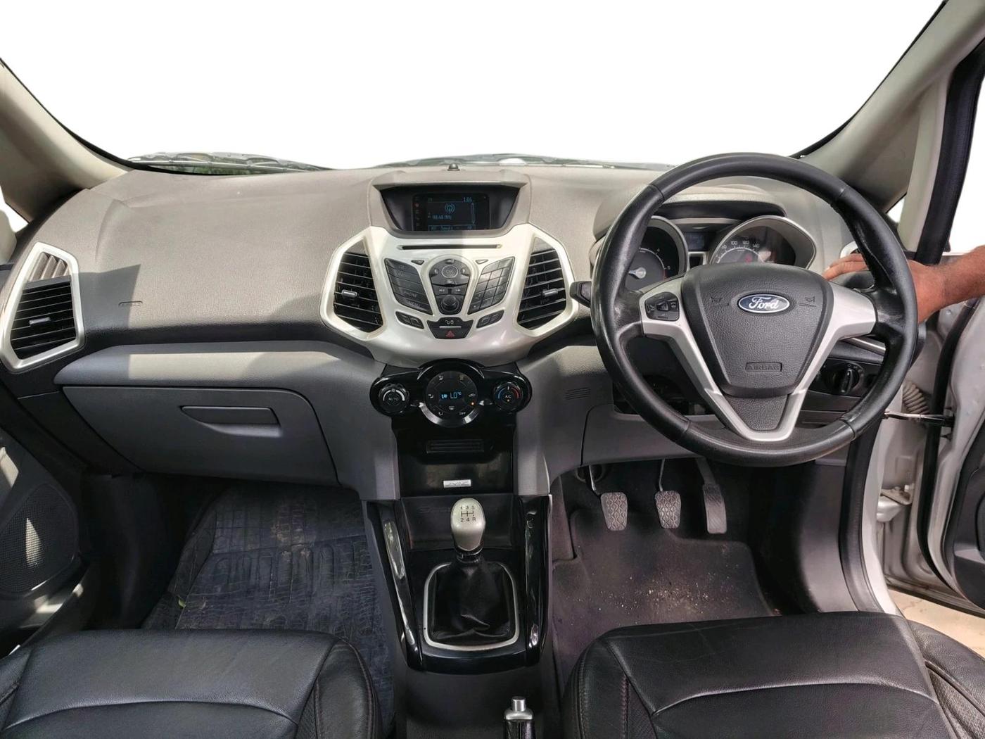 2016 Ford Ecosport TITANIUM+ 1.5L DIESEL, Diesel, Manual, 1,13,496 km, interior