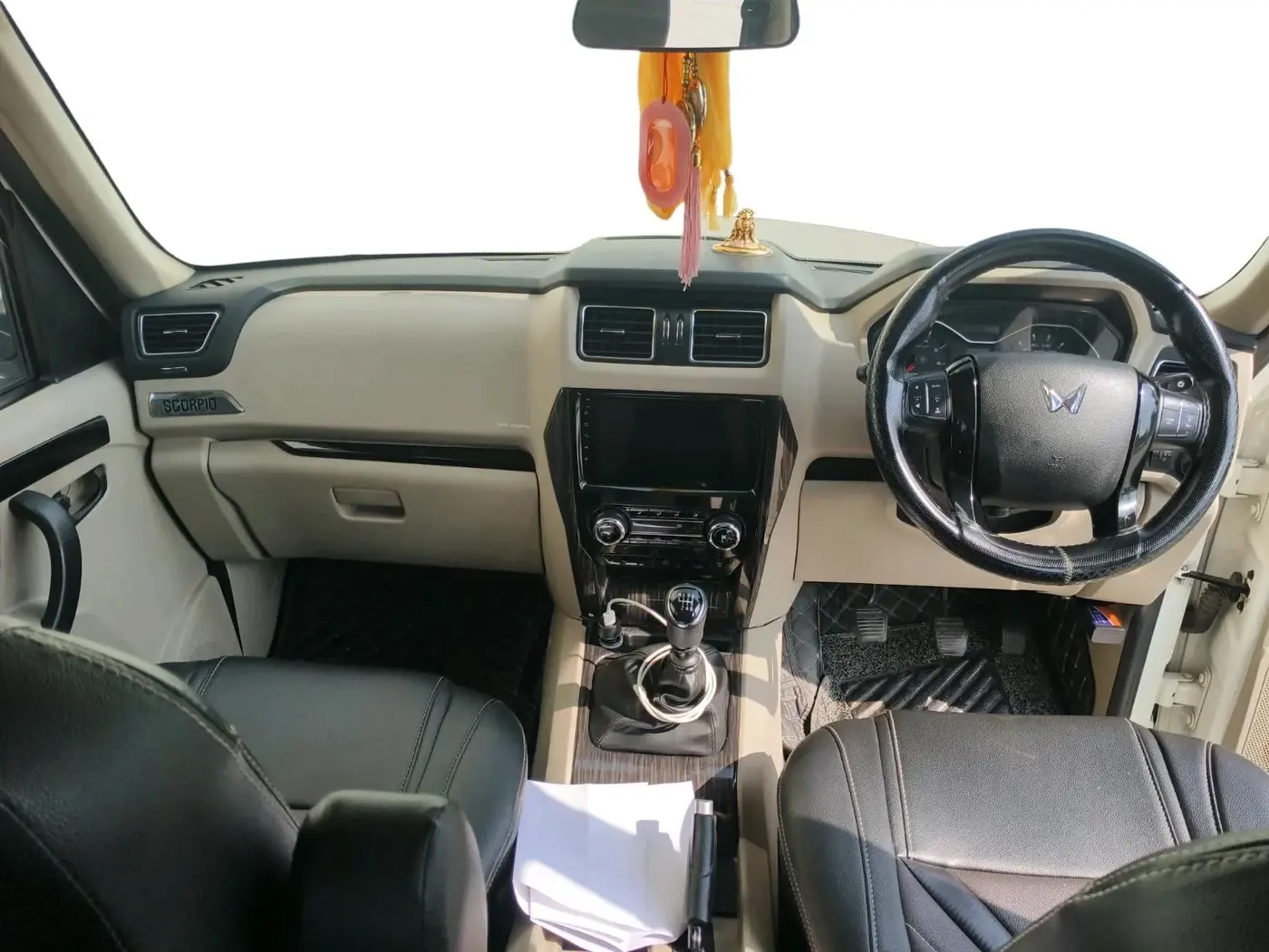 2023 Mahindra SCORPIO CLASSIC S11 7STR, Diesel, Manual, 38,576 km, interior