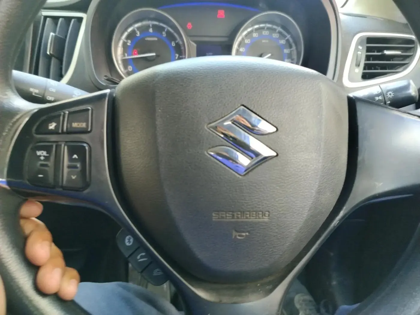 2017 Maruti Baleno DELTA PETROL 1.2, Petrol, Manual, 65,409 km, interior