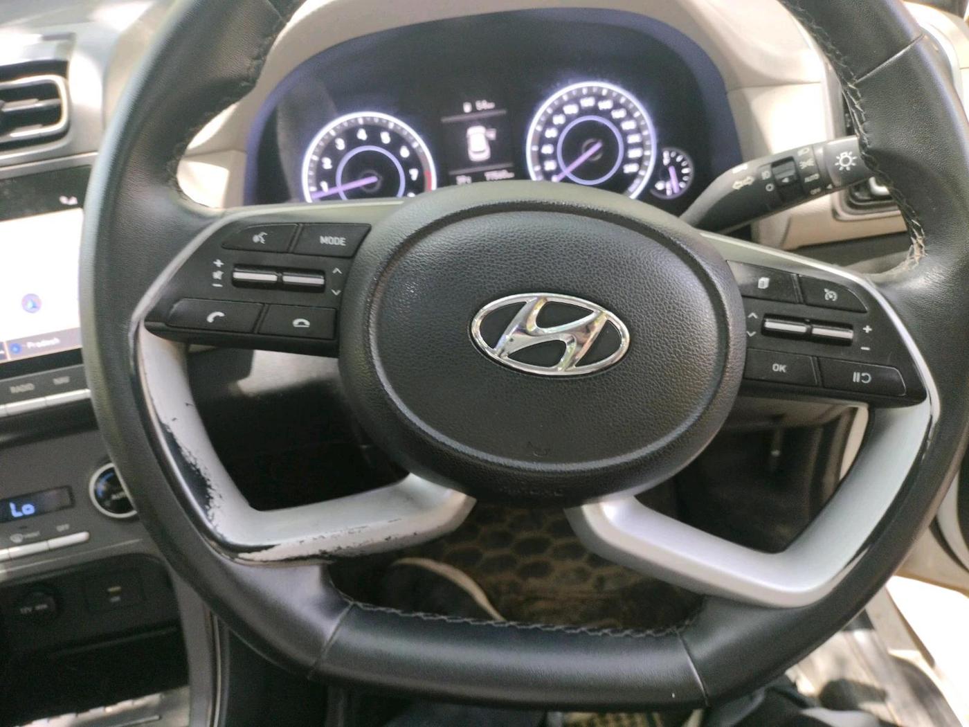 2020 Hyundai Creta SX 1.5 PETROL, Petrol, Manual, 77,564 km, interior