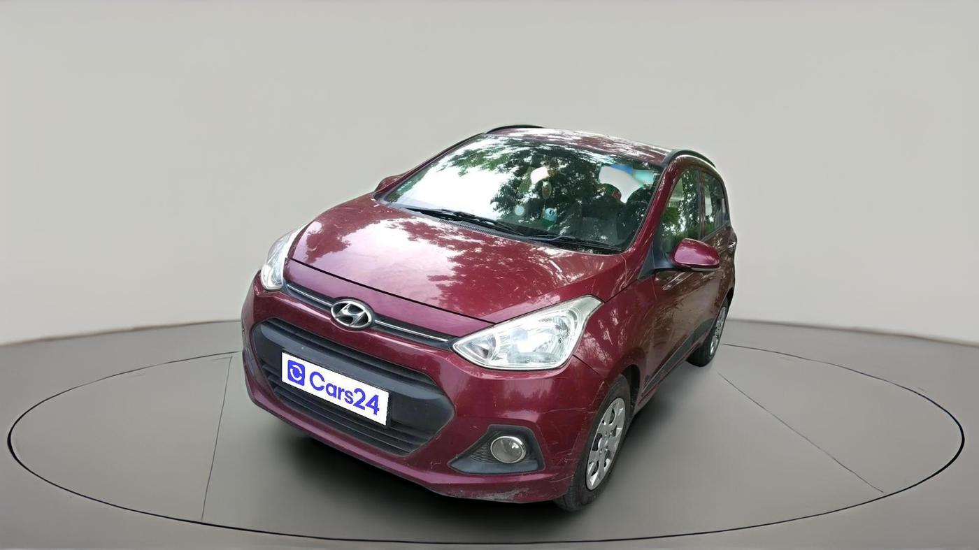 2014 Hyundai Grand i10 SPORTZ 1.2 KAPPA VTVT, Petrol, Manual, 74,674 km, exterior
