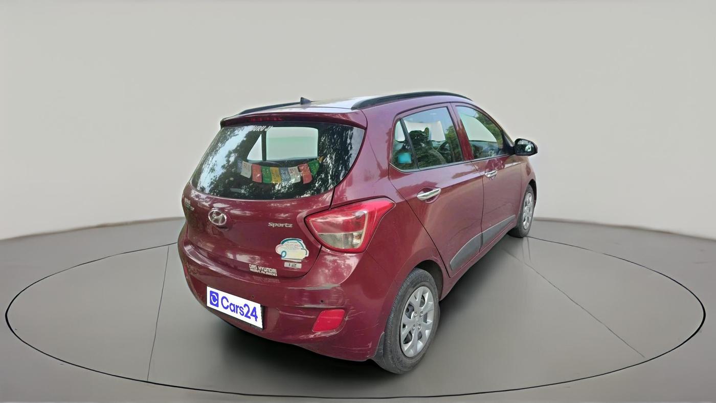 2014 Hyundai Grand i10 SPORTZ 1.2 KAPPA VTVT, Petrol, Manual, 74,674 km, exterior