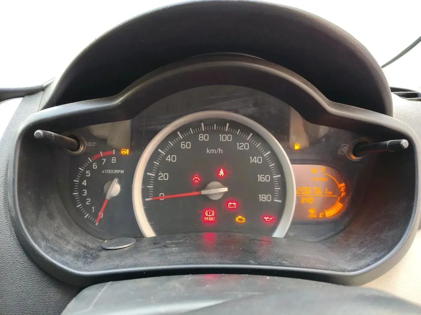 2018 Maruti Celerio VXI CNG, CNG, Manual, 2,06,761 km, interior