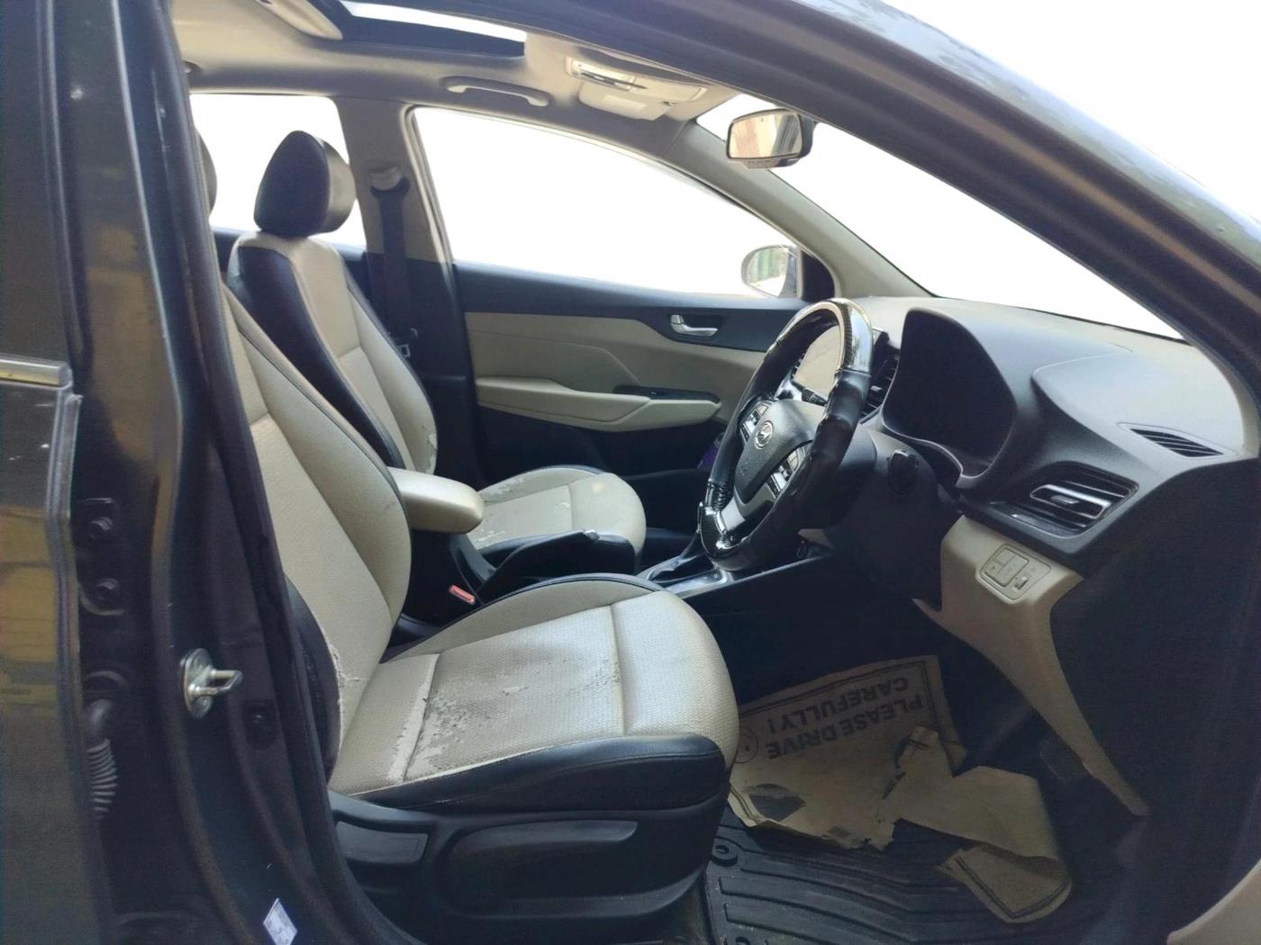 2021 Hyundai Verna SX (O) 1.5 CRDI AT, Diesel, Automatic, 98,260 km, interior