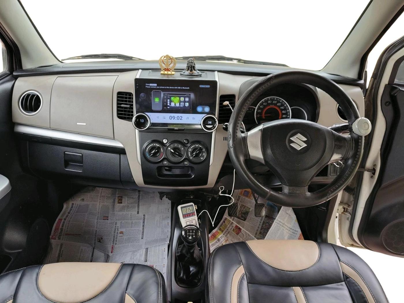 2014 Maruti Wagon R 1.0 VXI, CNG, Manual, 60,349 km, interior