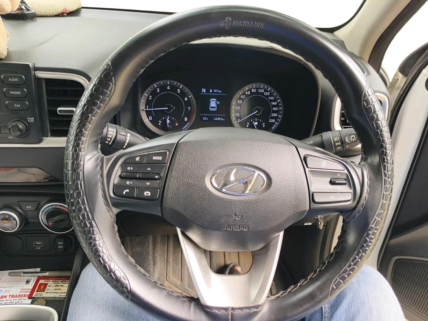 2021 Hyundai VENUE S 1.0 TURBO IMT, Petrol, Manual, 64,453 km, interior