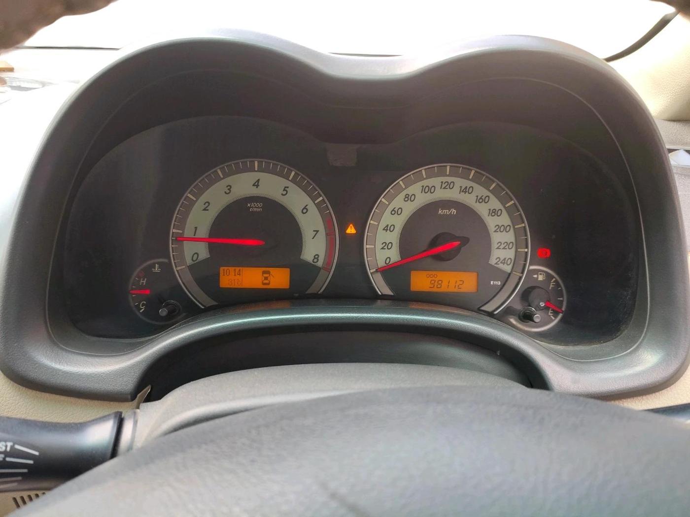 2011 Toyota Corolla Altis G PETROL, Petrol, Manual, 98,112 km, interior