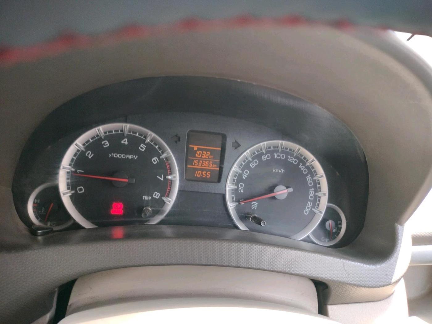 2013 Maruti Ertiga VXI, CNG, Manual, 1,53,365 km, interior