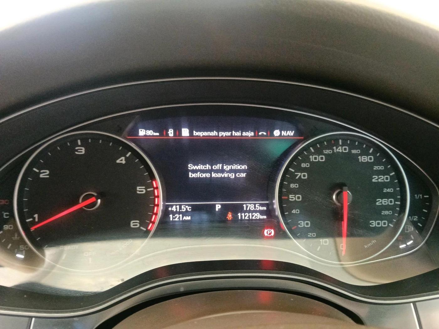 2015 Audi A6 35 TDI S LINE, Diesel, Automatic, 1,12,129 km, interior