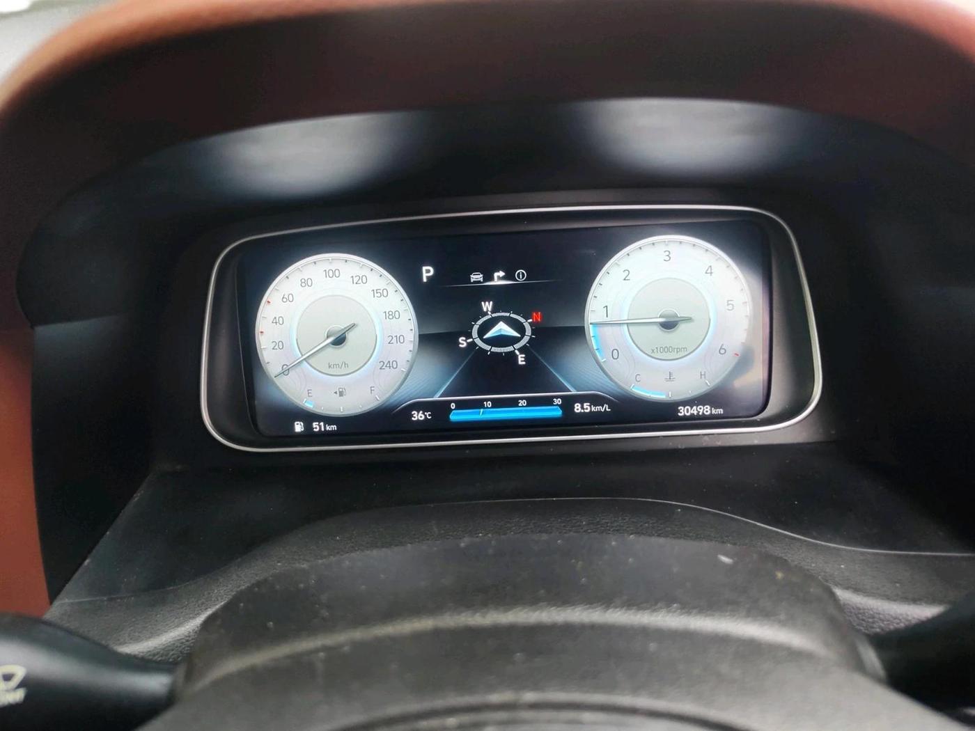 2022 Hyundai ALCAZAR 1.5 SIGNATURE (O) AT 6STR, Diesel, Automatic, 30,498 km, interior