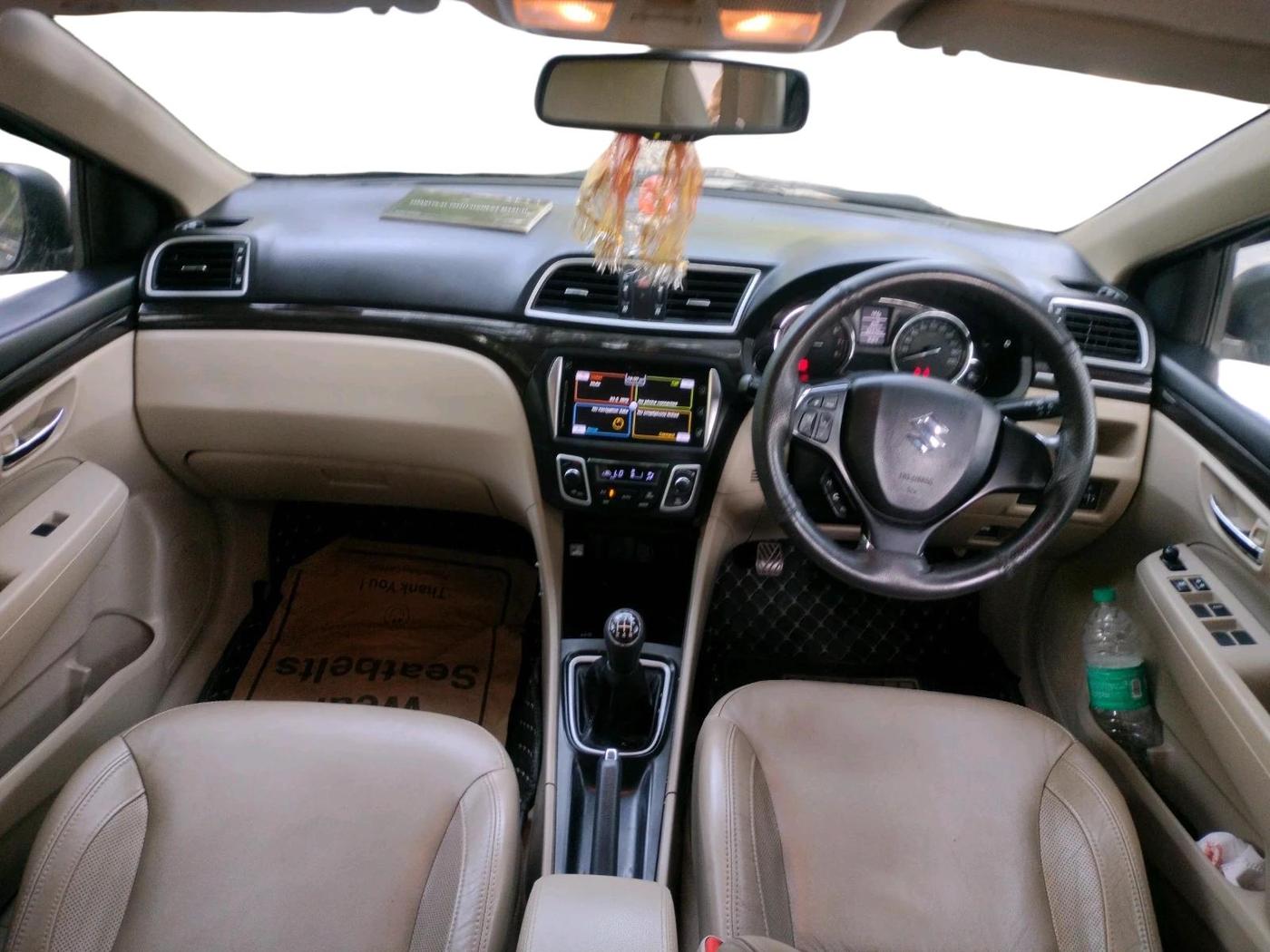 2017 Maruti Ciaz ALPHA 1.4 PETROL, Petrol, Manual, 96,935 km, interior