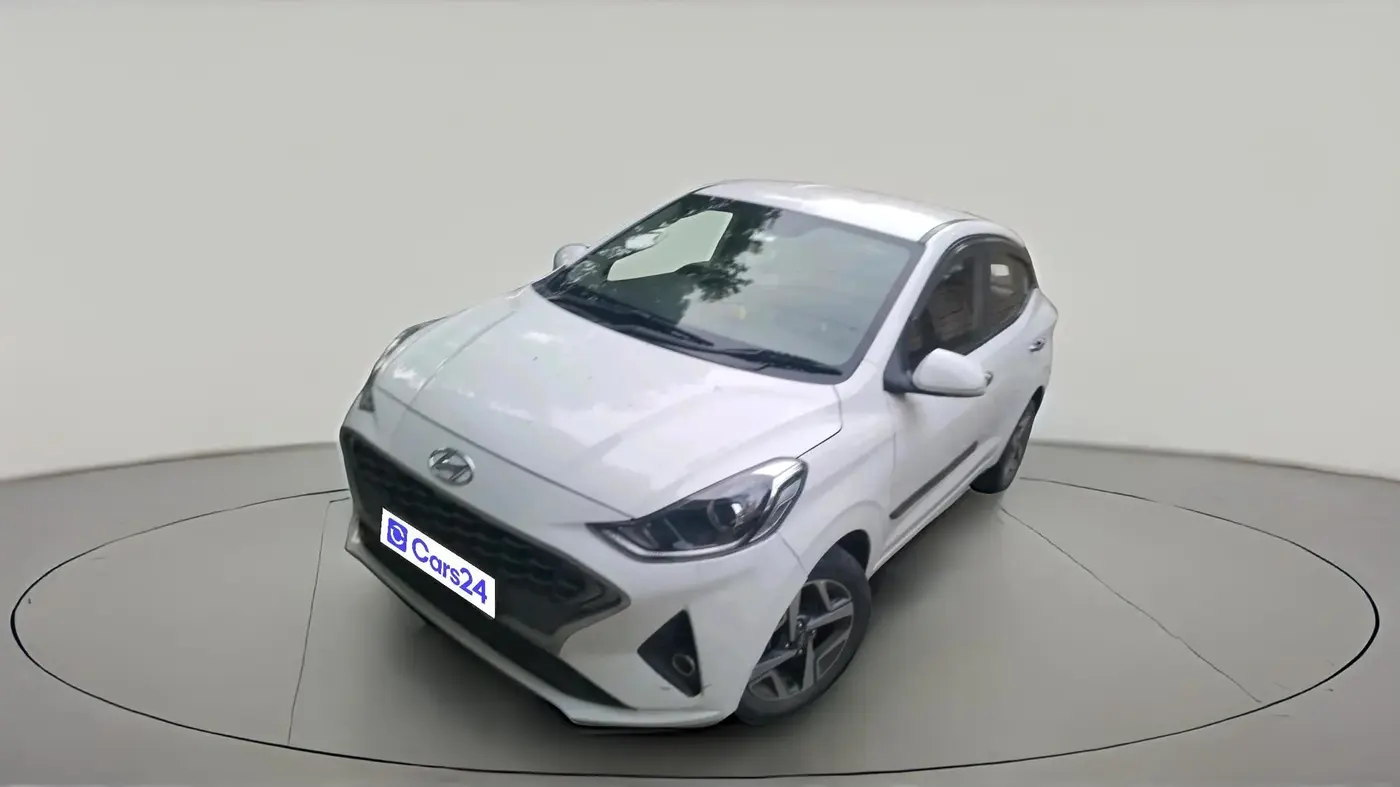 2020 Hyundai AURA SX PLUS 1.2 AMT CRDI, Diesel, Automatic, 47,044 km, exterior