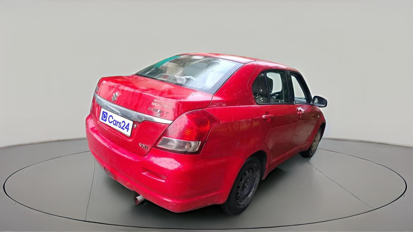 2011 Maruti Swift Dzire VXI, Petrol, Manual, 99,089 km, exterior