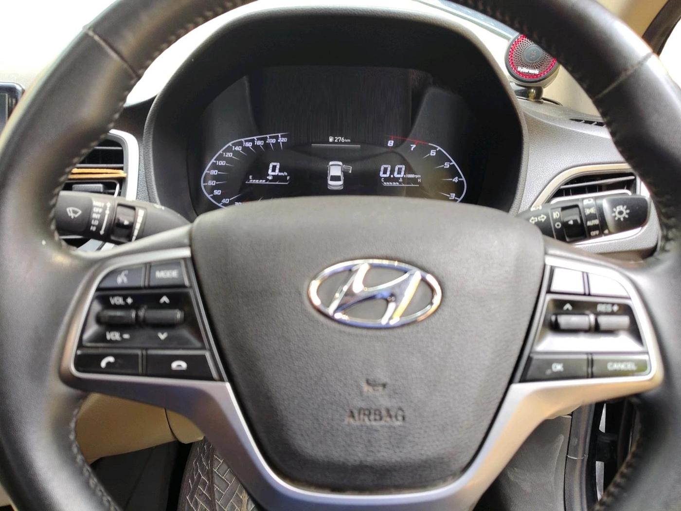 2021 Hyundai Verna SX 1.5 VTVT, Petrol, Manual, 55,391 km, interior