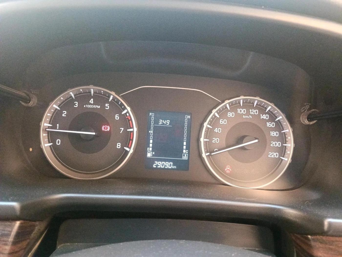 2023 Maruti BREZZA LXI, Petrol, Manual, 29,090 km, interior