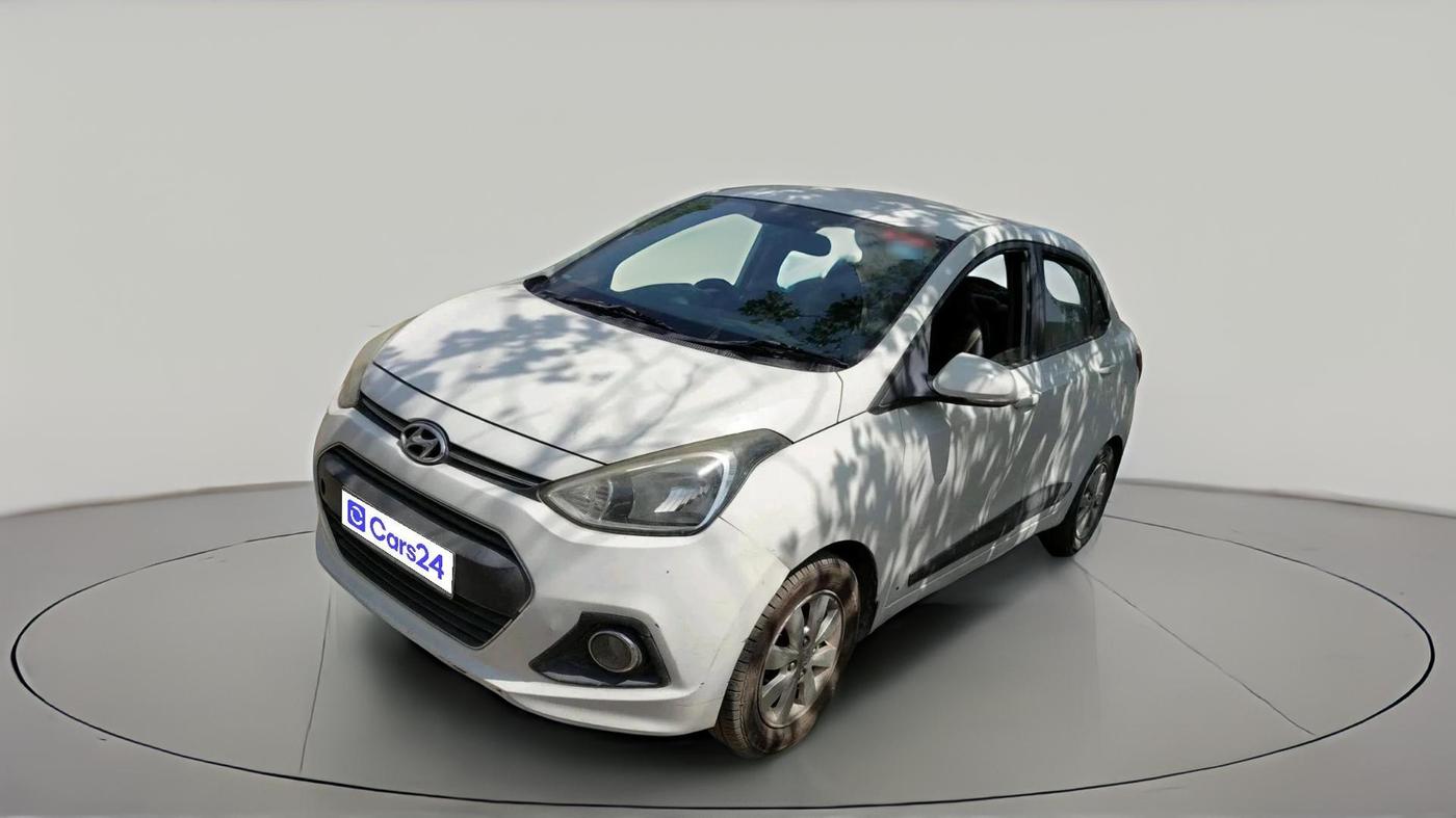 2014 Hyundai Xcent S (O) 1.2, Petrol, Manual, 1,36,850 km, exterior