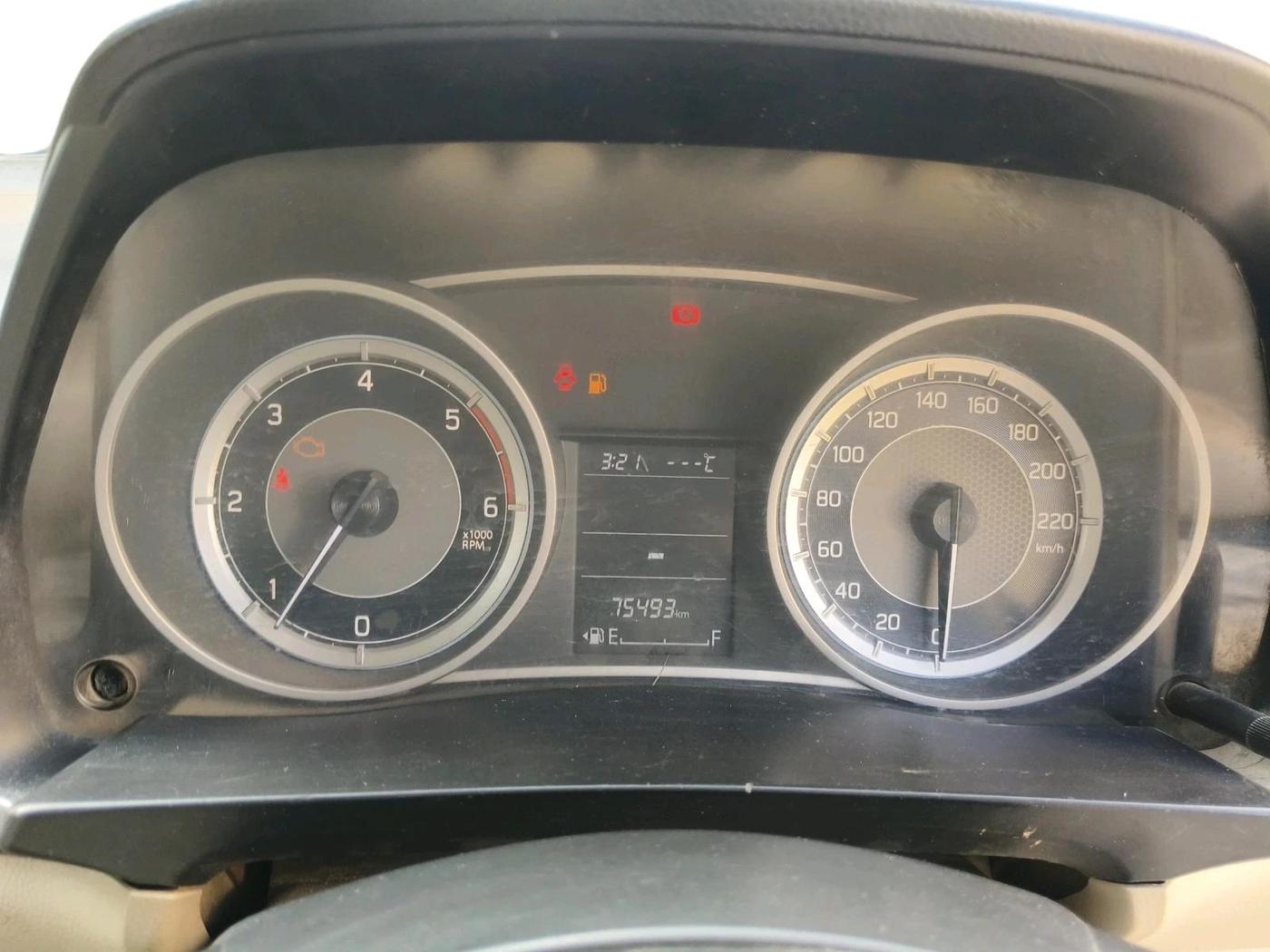 2017 Maruti Dzire VDI, Diesel, Manual, 75,493 km, interior