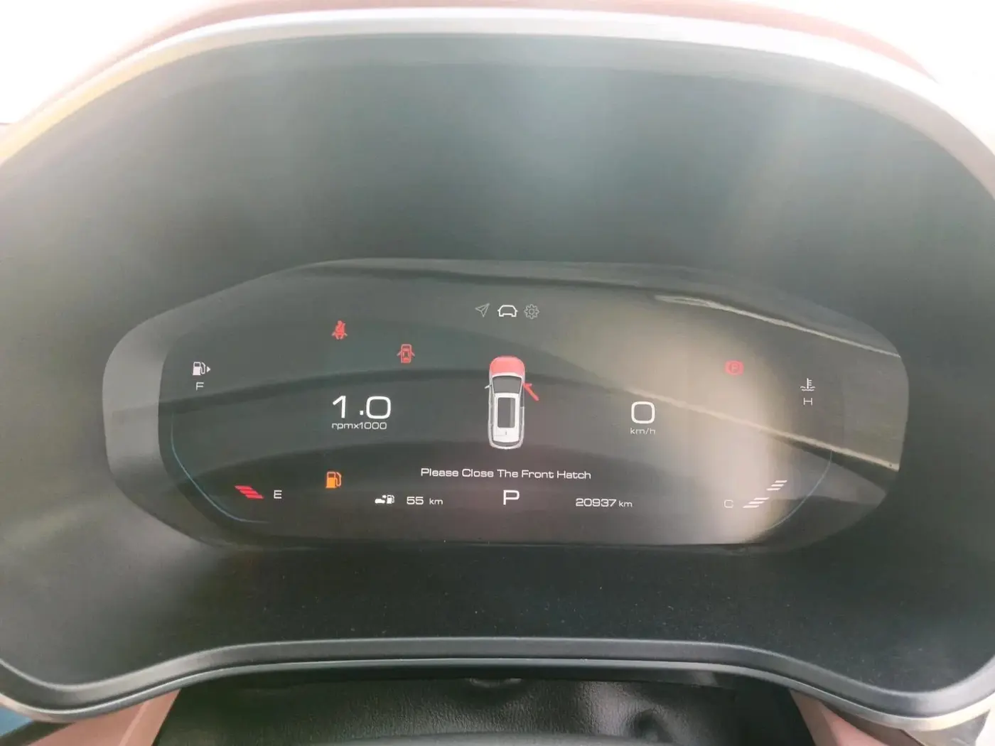 2023 MG HECTOR PLUS SHARP PRO 1.5 PETROL TURBO CVT 7 STR, Petrol, Automatic, 20,937 km, interior